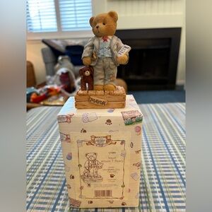Cherished Teddies Mayor Wilson T. Beary,Signed by Artist, Priscilla Hillman.